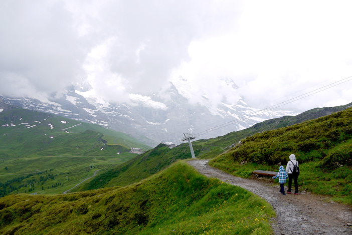 Switzerland: Walking Trail in Männlichen