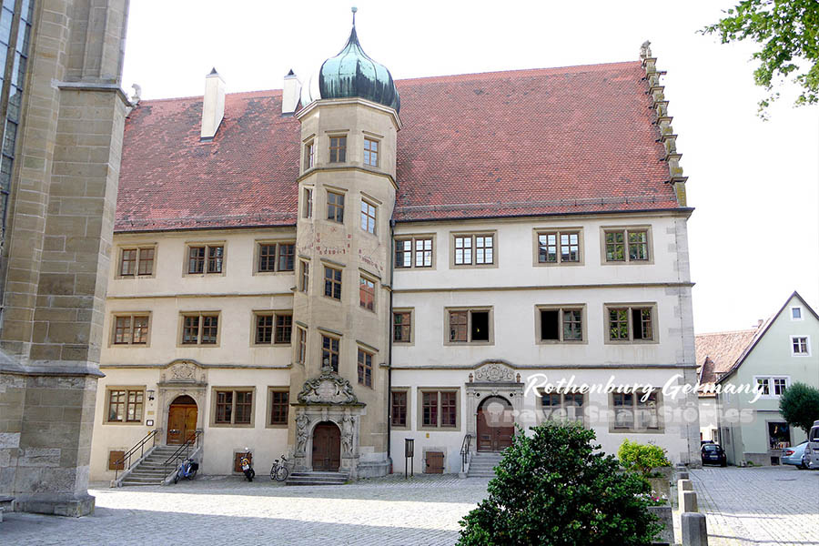 germany rothenburg ancient buildings